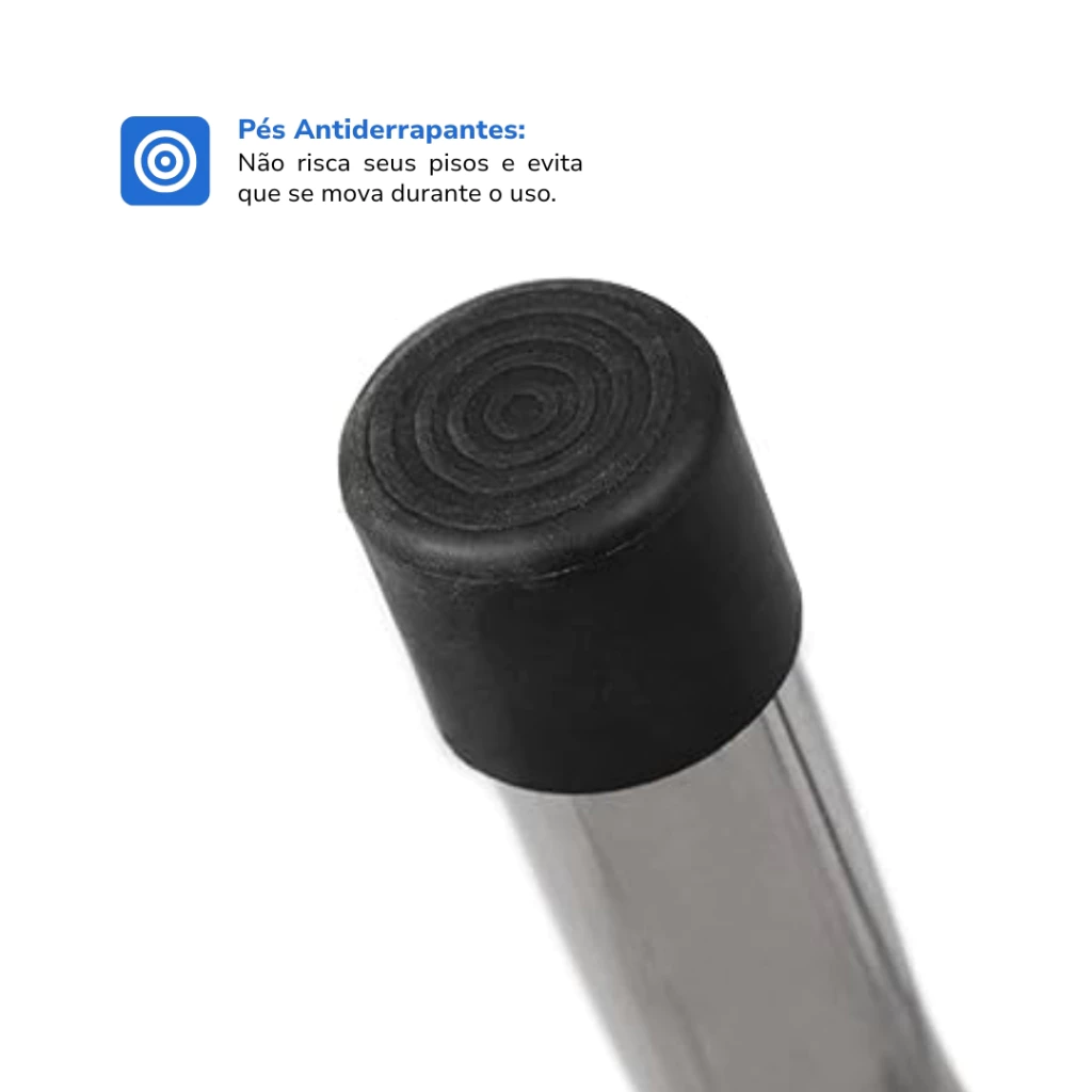 Pés antiderrapantes